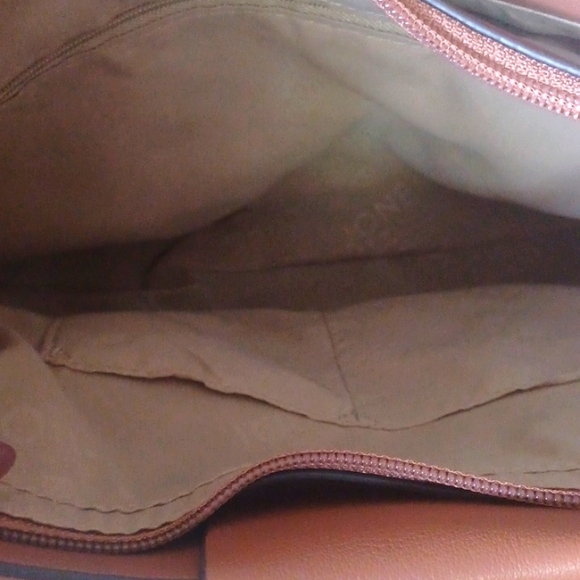 ❤️NEW Jones New York Brown and Pink Floral Shoulder Bag, Party, Brunch, Date - Picture 6 of 7